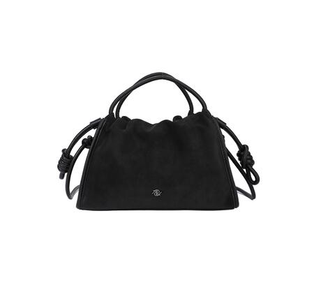 Borsa a Mano con Chiusura a Coulisse e Nodi
