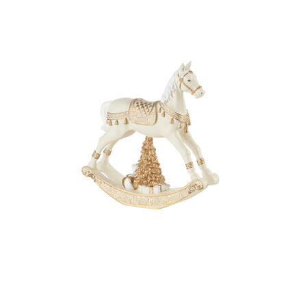 L'Oca Nera - Natale 2025 "Grand Noël" Cavallo a dondolo piccolo