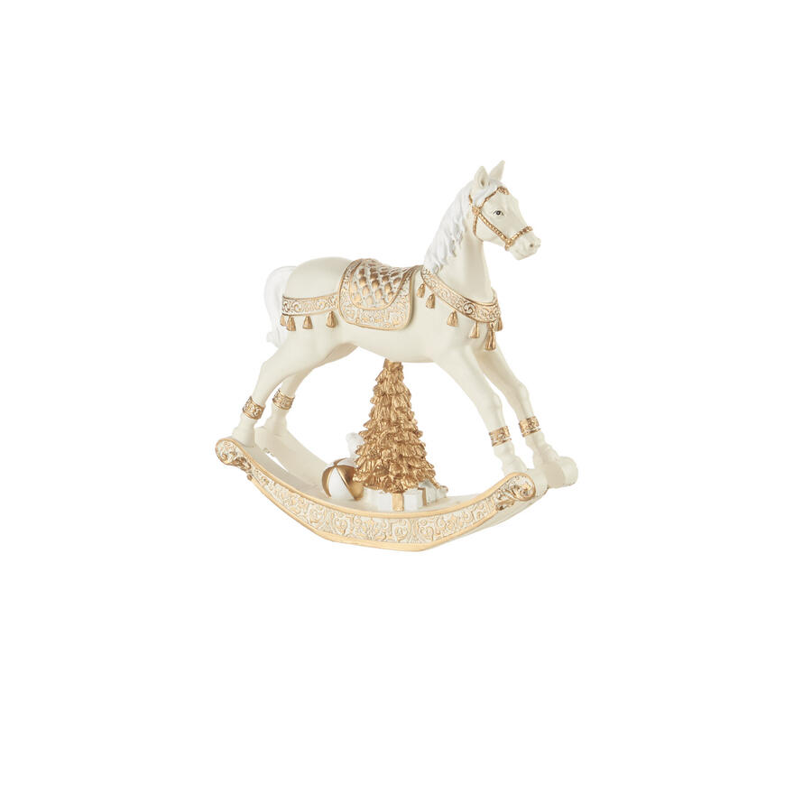L'Oca Nera - Natale 2025 "Grand Noël" Cavallo a dondolo piccolo