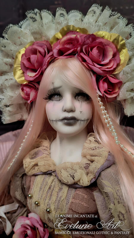 Rosabella bambola gotica dark romantica