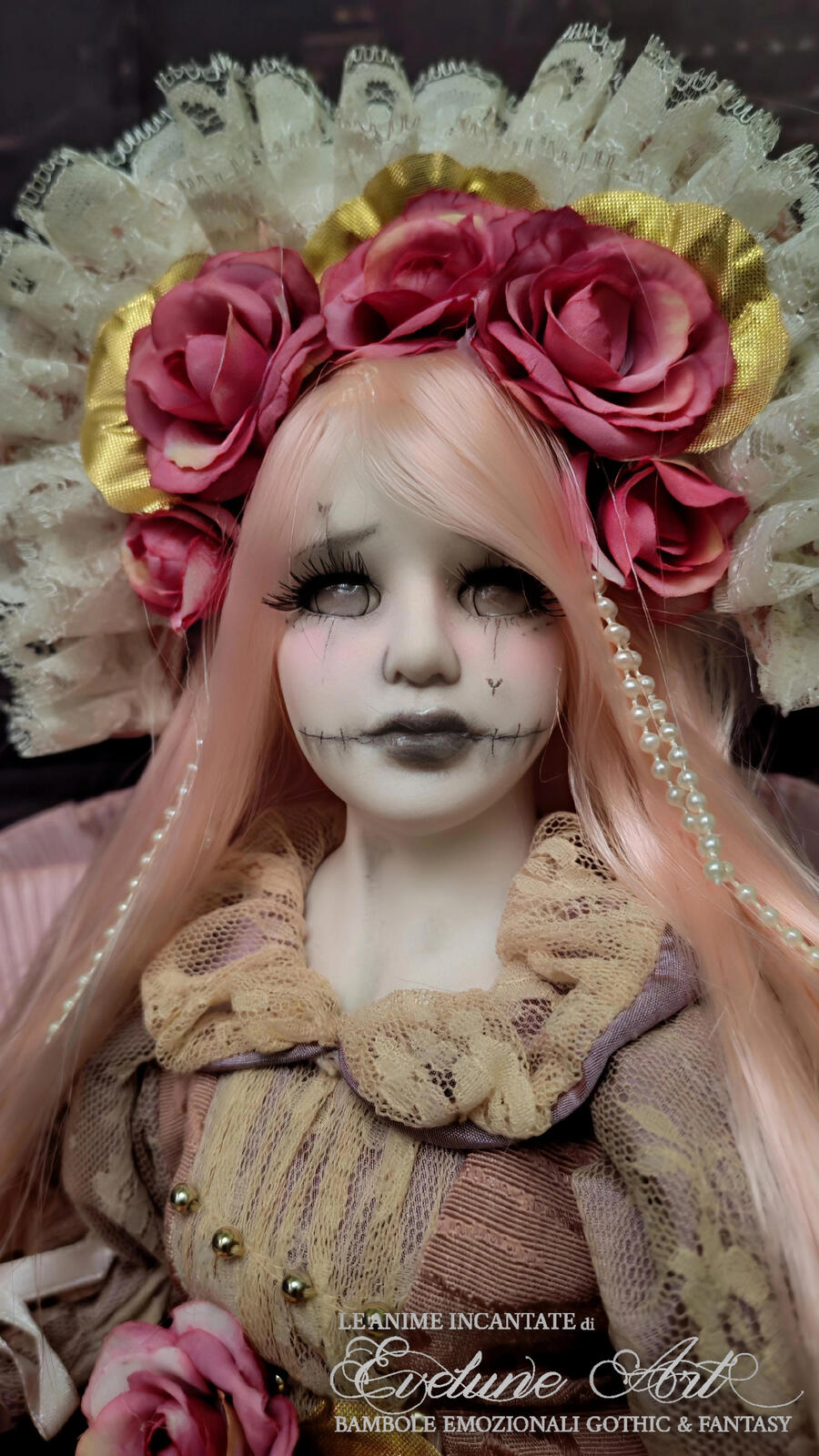 Rosabella bambola gotica dark romantica