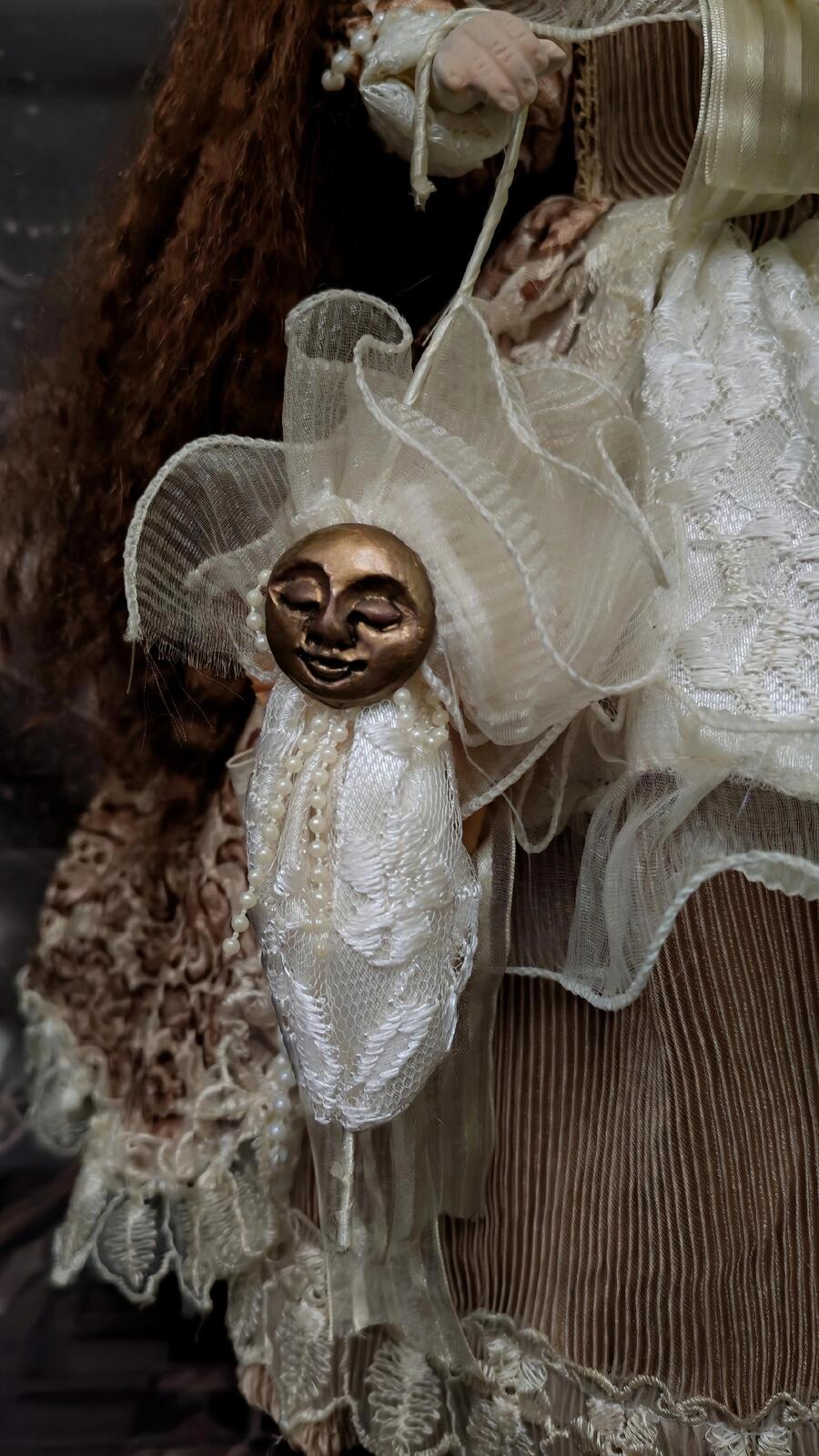 Aureline bambola gotica vittoriana 