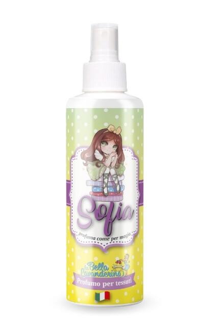 Spray Tessuti La Bella Lavanderina SOFIA Profuma Ambiente Bucato 250 ml