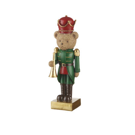 L'Oca Nera - Natale 2025 "Teddy Bear Orchestra" Orsetto piccolo con tromba
