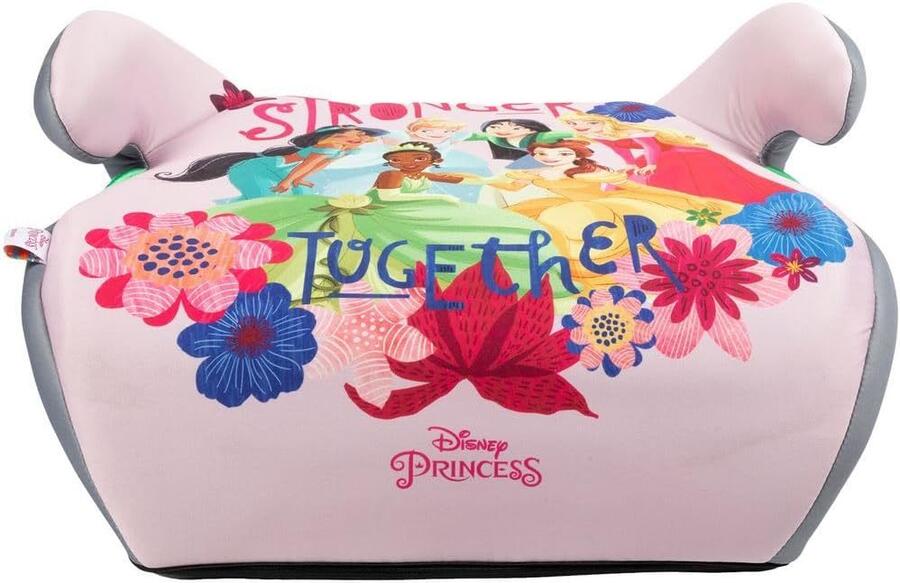 Rialzo auto i-size ECE R129 125-150cm Disney Princess Rosa