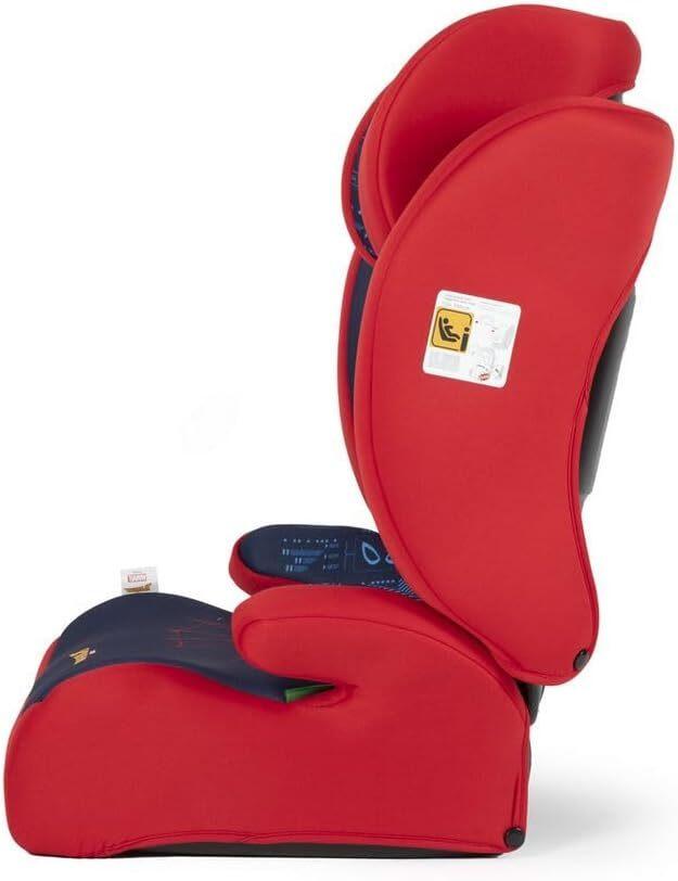 Seggiolino auto bimbi i-size 100-150cm (15-36kg) gruppo2/3 con cintura a tre punti Spiderman