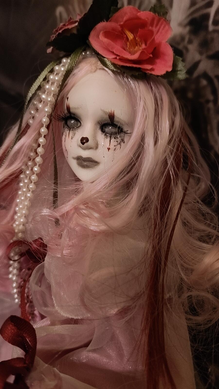 Amarosa bambola gotica clown principessa