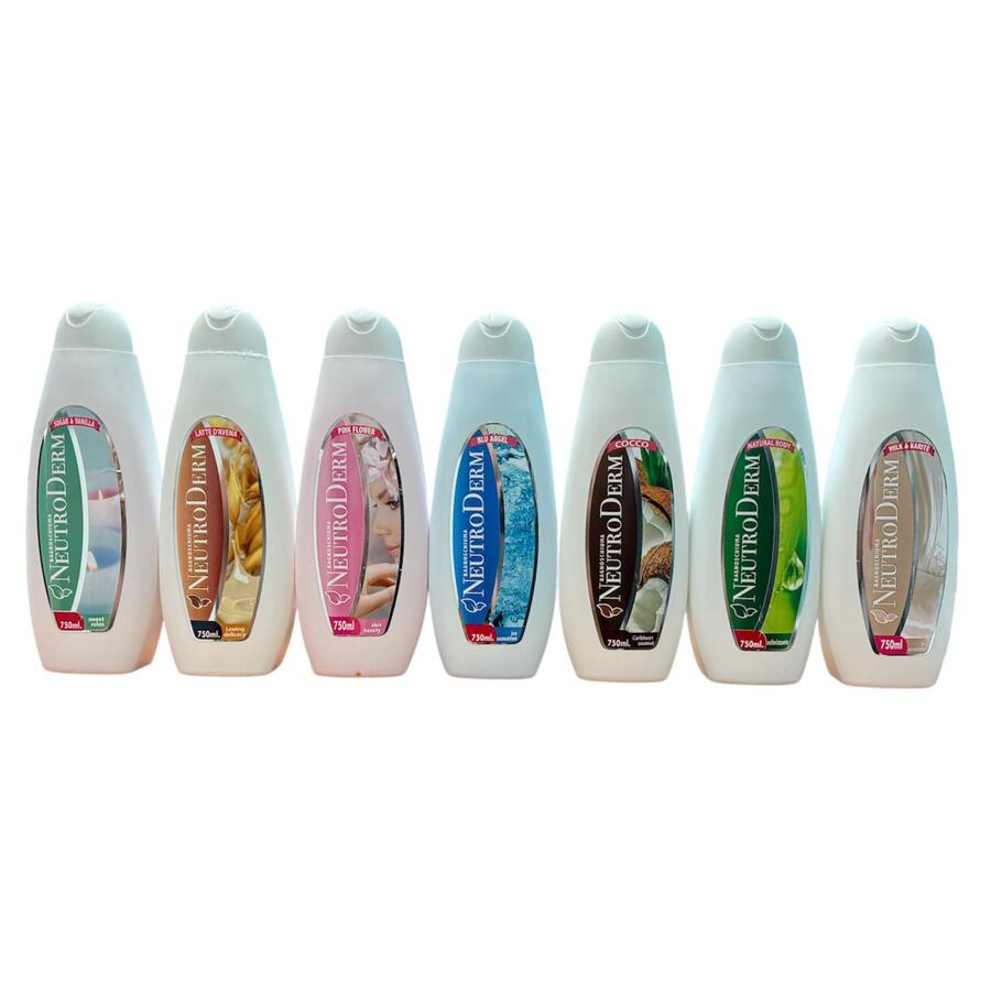 NEUTRO DERM BAGNOSCHIUMA 750 ML  (Confezione da 12 pezzi) 