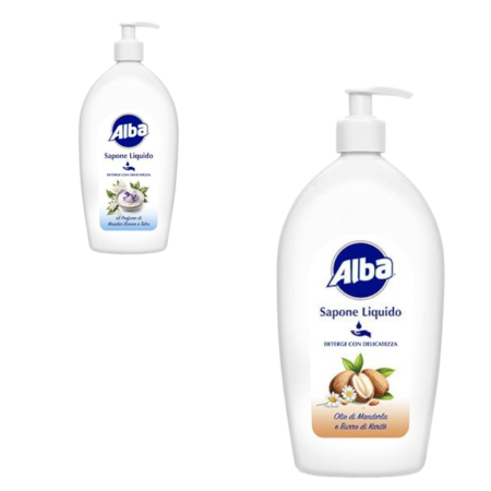 ALBA SAPONE MANI 1 LT (Confezione da 9 pezzi) 
