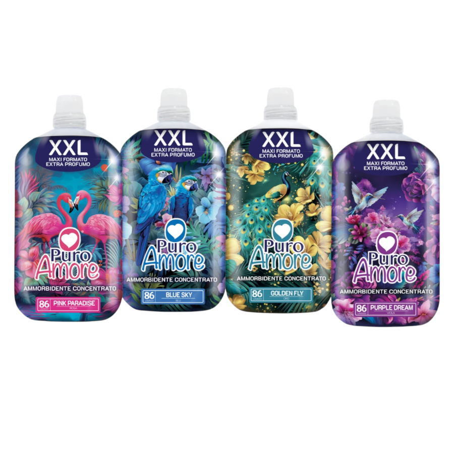 PURO AMORE AMMORBIDENTE XXL 86 LAVAGGI (Confezione da 6 pezzi) 