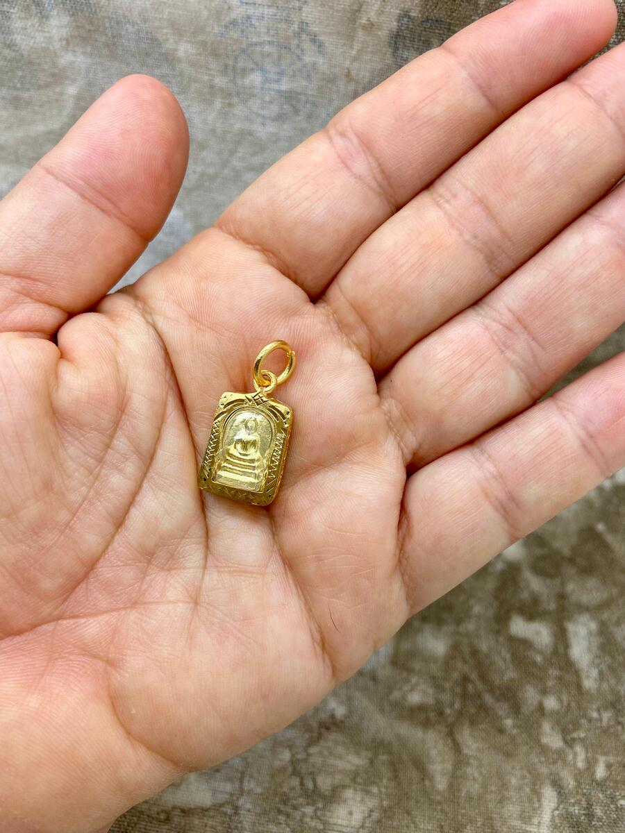 Amuleto PROTETTIVO Mini SOMDEJ Gold