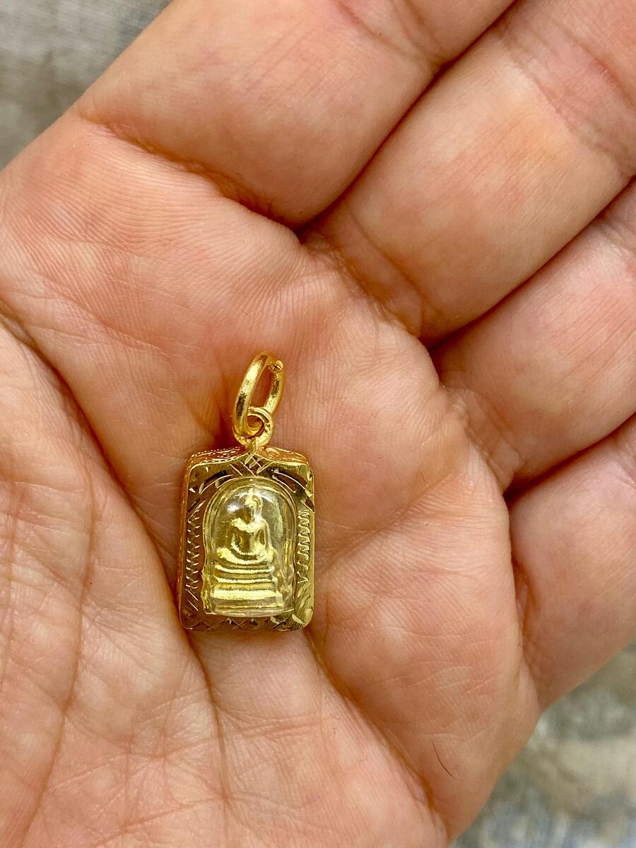 Amuleto PROTETTIVO Mini SOMDEJ Gold