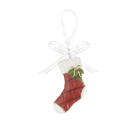 L'Oca Nera - Natale 2025 "Funny&Red" Pendente Calza