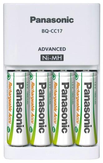 Caricabatterie Panasonic tipo AA / AAA - 4 batterie incluse