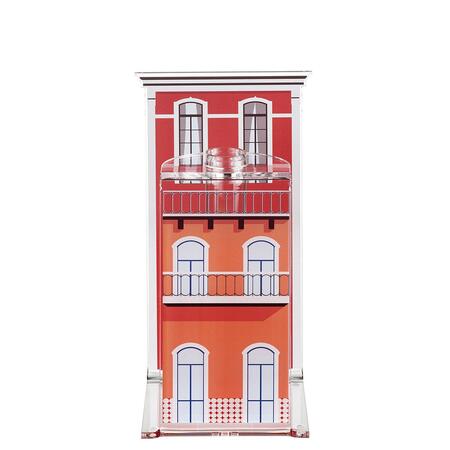 Linee Recanati - Vaso Blooming City Lisbona Rosso