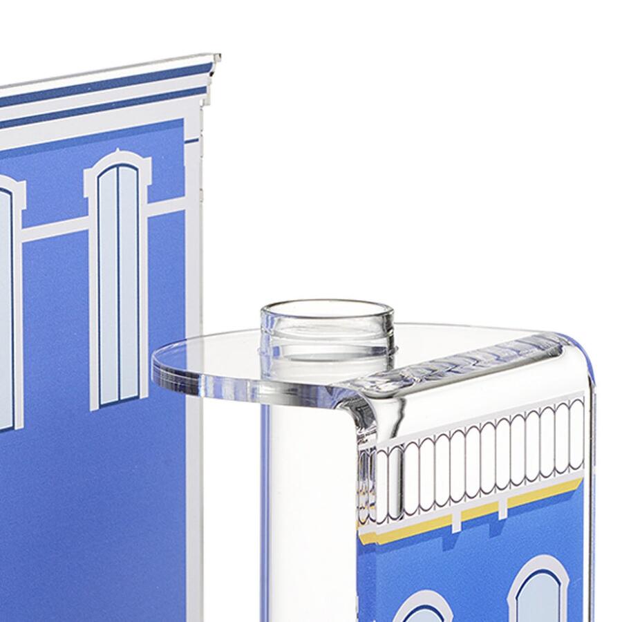 Linee Recanati - Vaso Blooming City Lisbona Azzurro