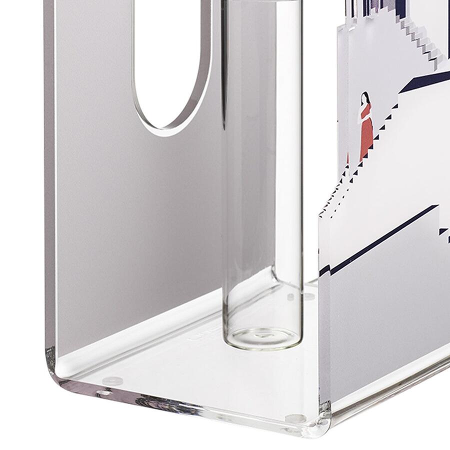 Linee recanati - Vaso Blooming City Santorini Grigio