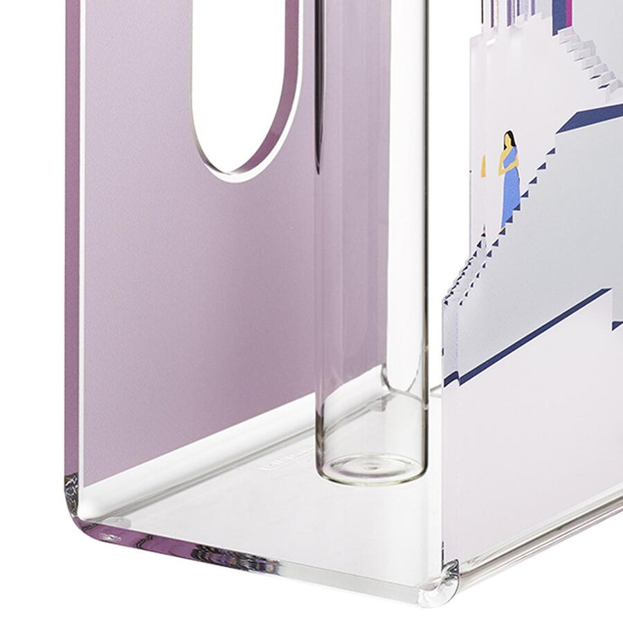 Linee recanati - Vaso Blooming City Santorini Lilla
