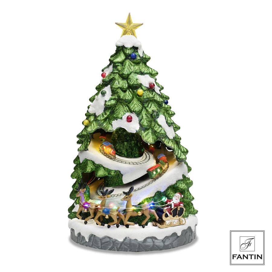 Fantin Argenti - Natale 2025 Albero di  Natale con luci, led, musica e movimento