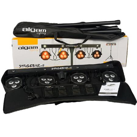 ALGAM LIGHTING STAGEBAR II Set Illuminazione Par LED DMX