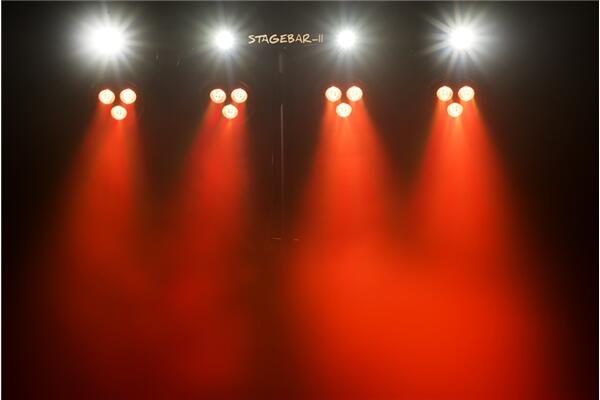 ALGAM LIGHTING STAGEBAR II Set Illuminazione Par LED DMX
