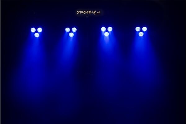 ALGAM LIGHTING STAGEBAR II Set Illuminazione Par LED DMX