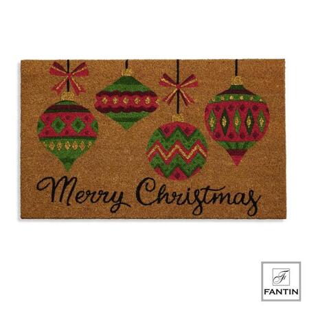 Fantin Argenti - Natale 2025 Zerbino Addobbi Merry Christmas 45x75