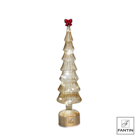 Fantin Argenti - Natale 2025 Albero piccolo Oro led e movimento