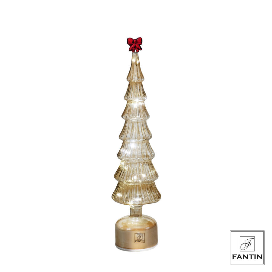 Fantin Argenti - Natale 2025 Albero piccolo Oro led e movimento
