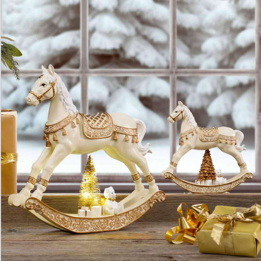Fantin Argenti - Natale 2025 - Set 2 cavalli con led
