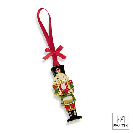 Fantin Argenti - Natale 2025 - Collezione Mix Green Red Gold Strass Addobbo Soltadino Alto