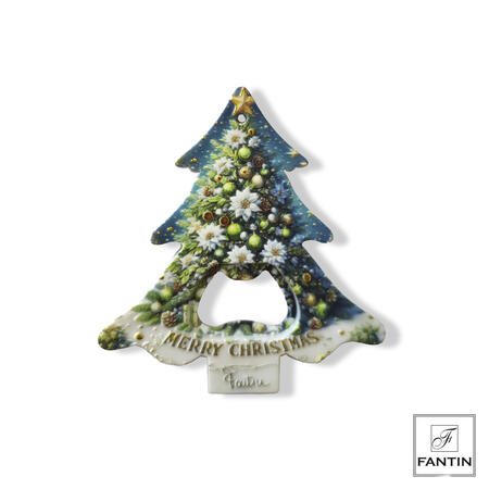 Fantin Argenti - Natale 2025 - Magnete Apribottiglie Albero di Natale Decoro 1