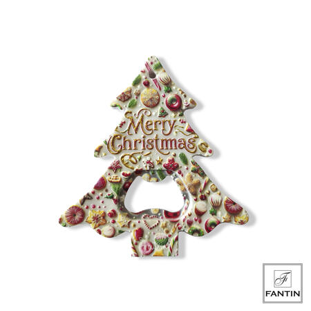 Fantin Argenti - Natale 2025 - Magnete Apribottiglie Albero di Natale Decoro 2