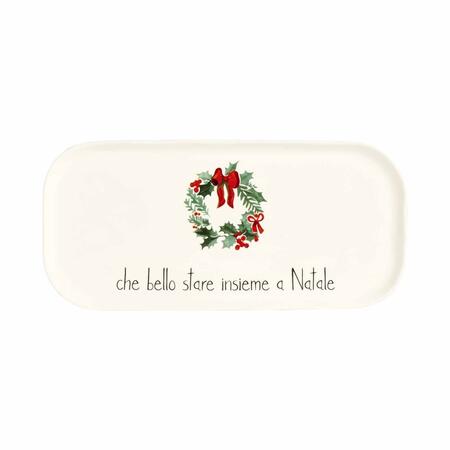 Simply Day - Natale 2025 - Vassoio rettangolare "Che bello stare insieme a Natale"
