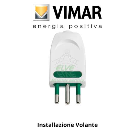 VIMAR - 00203.B Spina orientabile 2P+T 10A bianco
