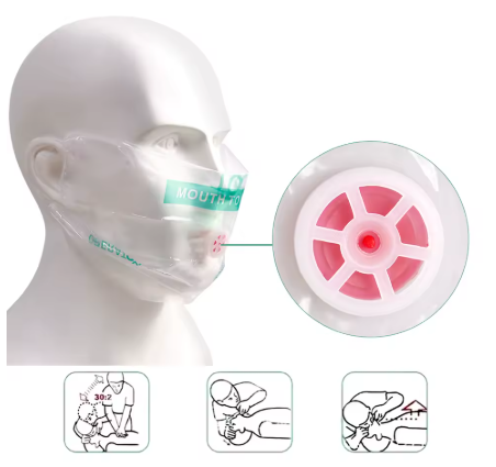 Portachiavi con Face Shield (10 pezzi)