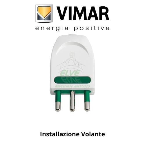 VIMAR - 00204.B Spina orientabile 2P+T 16A bianco