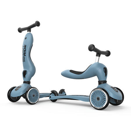 Scoot and Ride - Monopattino Trasformabile 2in1 - Steel