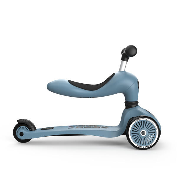 Scoot and Ride - Monopattino Trasformabile 2in1 - Steel
