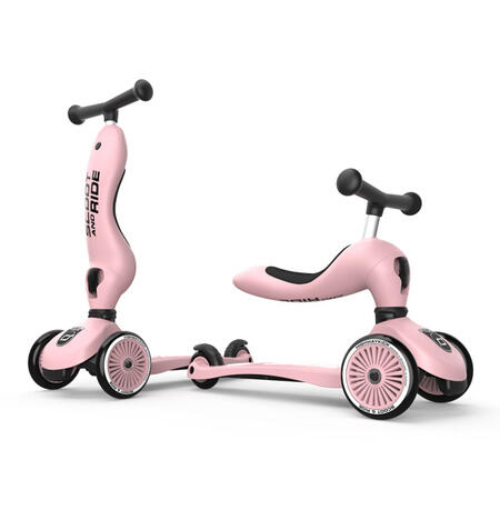 Scoot and Ride - Monopattino Trasformabile 2in1 - Rose