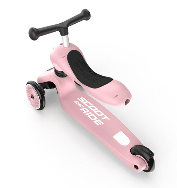 Scoot and Ride - Monopattino Trasformabile 2in1 - Rose