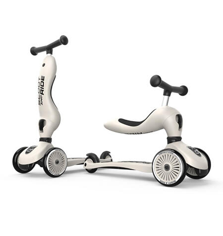Scoot and Ride - Monopattino Trasformabile 2in1 - Ash