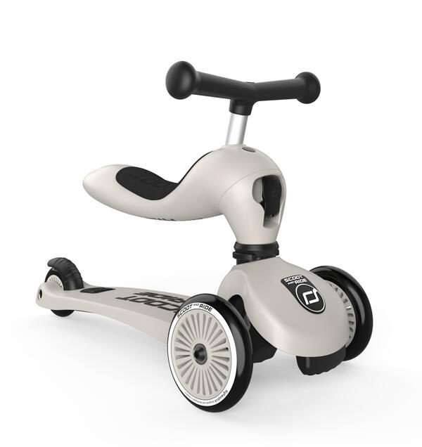 Scoot and Ride - Monopattino Trasformabile 2in1 - Ash
