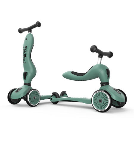 Scoot and Ride - Monopattino Trasformabile 2in1 - Forest