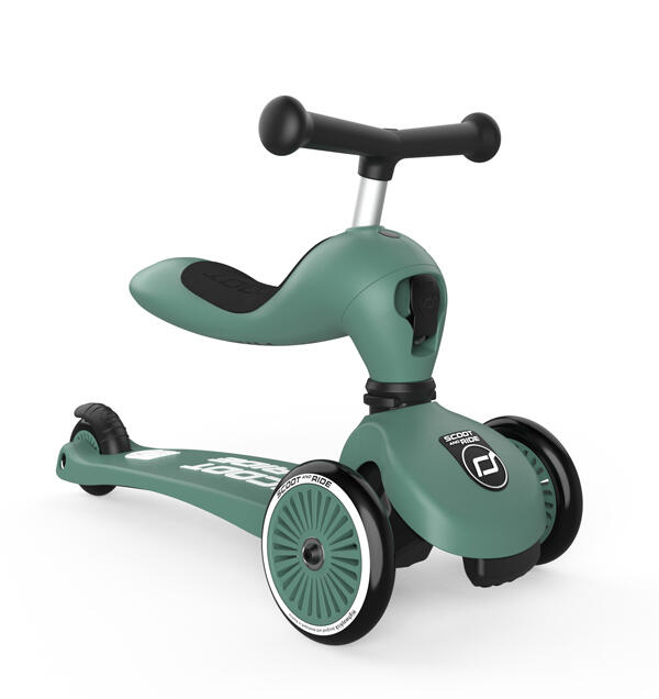 Scoot and Ride - Monopattino Trasformabile 2in1 - Forest