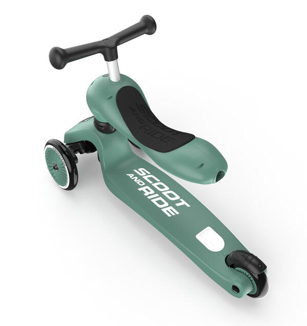 Scoot and Ride - Monopattino Trasformabile 2in1 - Forest