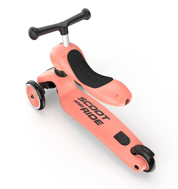Scoot and Ride - Monopattino Trasformabile 2in1 - Peach