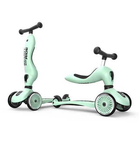 Scoot and Ride - Monopattino Trasformabile 2in1 - Kiwi