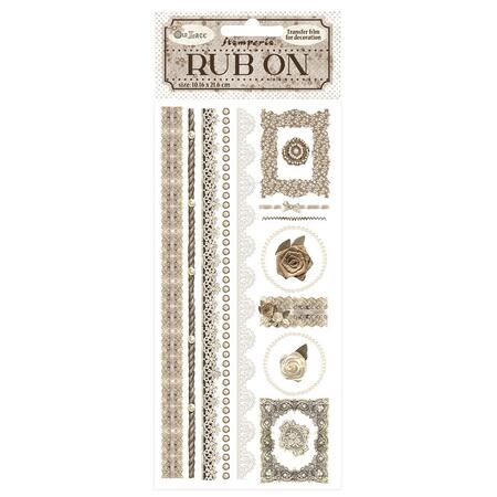 Rub on "Old Lace" bordure