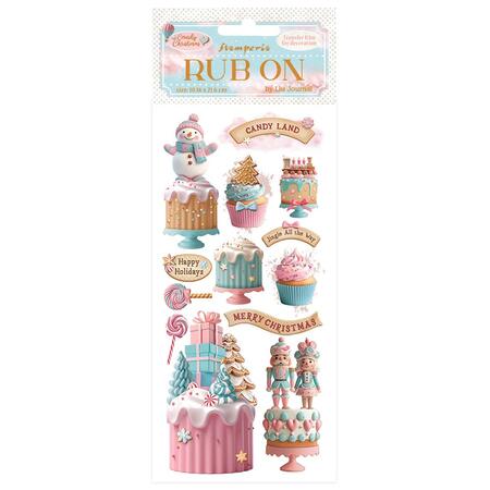 Rub on "Candy Christmas" Dolci